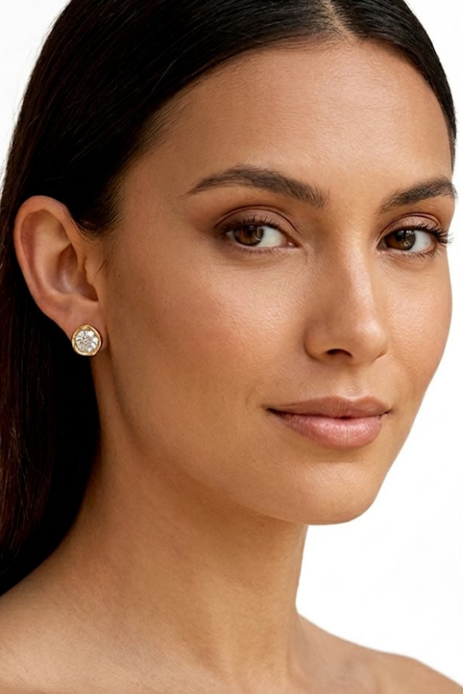 Soleil Round Studs