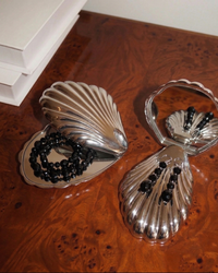 Scallop Hand Mirror