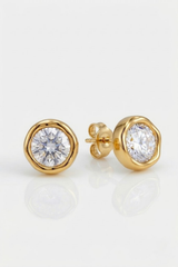 Soleil Round Studs